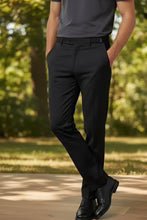 "Ethan" Black Super 150's Luxury Viscose Blend Suit Pants